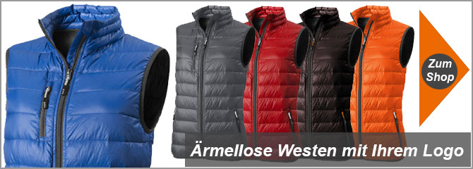 Ärmellose Westen